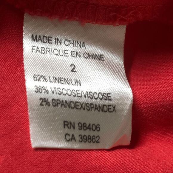 Theory Red Mini Dress - Picture 8 of 16